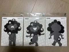 黒ミャクミャク　アパレルステッカー