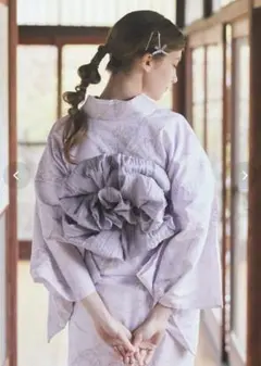 Maison de FLEUR 浴衣&兵児帯セット ラベンダー色 - メルカリ
