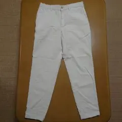 ＧＵ レディース アイボリー コーデュロイ パンツ