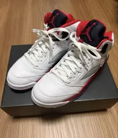 AIR JORDAN5 2013年復刻 ファイヤーレッド シルバータン - メルカリ