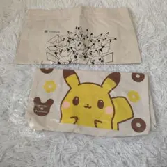 【非売品セット】SoftBank ピカチュウバッグ × ミスド ポケモン トート