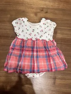 バースデー Conoco チェリー柄ロンパース 70