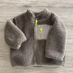 H&M もこもこアウター カーキ色