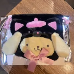 ポムポムプリン 巾着 シークレット まっくろあにまるず サンリオ
