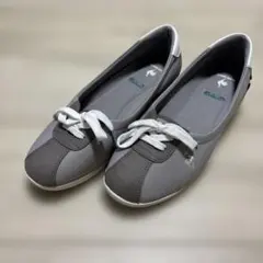24 le coq sportif フラットシューズ グレーのサムネイル