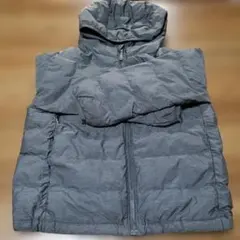 UNIQLO キッズ ダウンコート 120 グレー
