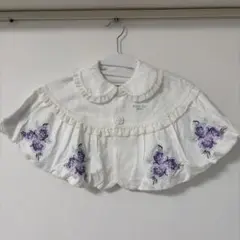 ANNA SUI mini アナスイ ミニ 【UV】ネコ耳刺繍ケープ ホワイト - メルカリ