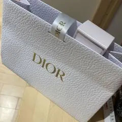 ギフト袋　Dior ホワイト フラグメントケース