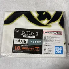 ハイキュー 一番くじ D賞 横断幕タオル