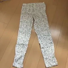 花柄カジュアルパンツ ユニクロLサイズ