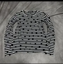 COMME des GARÇONS border long sleeve teeのサムネイル