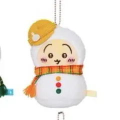 エニマイくじ　ちいかわ　雪だるま　E賞　マスコット　うさぎ