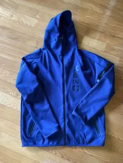 XENO ジップパーカー　ブルー XL