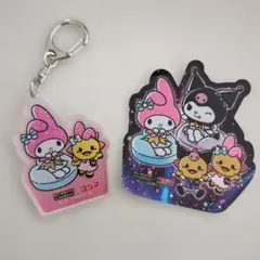 マイメロディ　アクリルキーホルダー