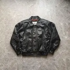 Vintage lamb leather jacket 短丈　本革　羊革