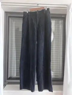 MAISON SPECIAL ブラックワイドパンツ 01