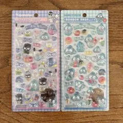 【正規品】サンリオ　ボンボンドロップシール　第二弾　はぴだんぶい　ハンギョドン