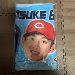 カープ　辰見 鴻之介　あだ名　フェイスタオル　赤組