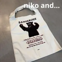 niko and... ベアプリント トートバッグ　生成のサムネイル