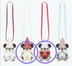 リルリンリン カプセルトイ 2個セット 赤 青