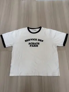 SERVICE DES ACHATS PARIS リンガーTシャツ