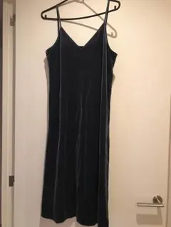 ベロアワンピース