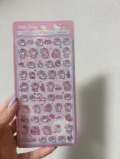 正規品　ハローキティ ボンボンドロップミニシール
