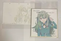 劇場版入場特典 草薙寧々　特典色紙　複製原画