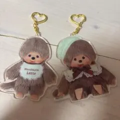 BIGモンチッチLatte アクリルキーホルダー