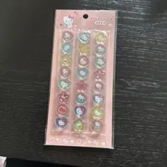 サンスター文具　サンリオ　おはじき風シール【ハローキティ】ピンク　新品・未開封品