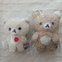 リラックマ・コリラックマぬいぐるみマスコットキーチェーン 2点セット