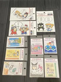 ポプテピピック サンリオ ステッカー