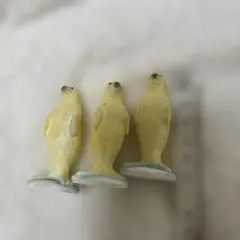 アザラシ　3匹　置物