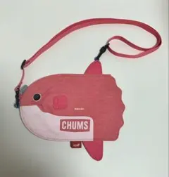 CHUMS チャムス マンボウ ショルダーバッグ ポーチ ピンク
