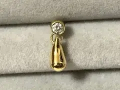 Tiffany K18YG Tフープ ピアス 片耳 - メルカリ