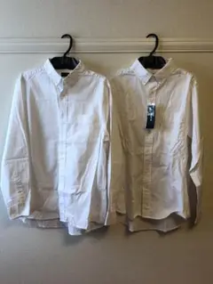 ホワイト ボタンダウンシャツ Lサイズ 新品