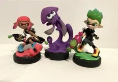 スプラトゥーン2 amiibo ボーイ/ガール/イカ　3体セット