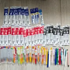 ボールペン 替芯 パイロット フリクション ゼブラ SARASA まとめ売り
