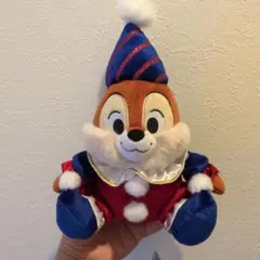 ディズニー チップ サーカス ピエロ ぬいぐるみバッチ キーチェーン
