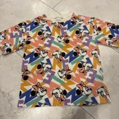 futafuta ミニーマウス 総柄Tシャツ 120cmのサムネイル