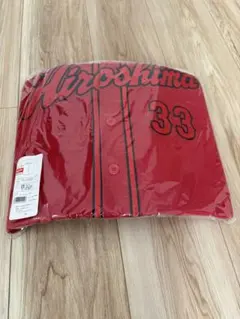 カープ佐藤啓介選手背番号124！ビジターハイクオリティーユニフォーム