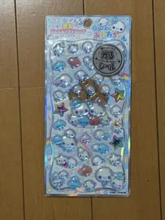 光るジュエルプチドロップシール ぷくぷく あわわちゃん