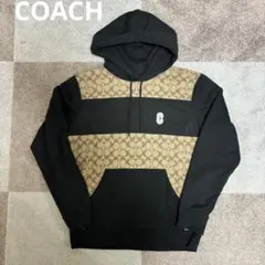 COACH シグネチャー パーカー ブラック