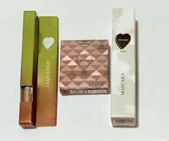 WHOMEE ラメアイライナー シングルアイシャドウ マスカラ 3点セットのサムネイル