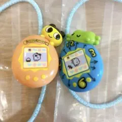 たまごっち　かわゆいレアゴム　まめっち＆くちぱっちセットのサムネイル