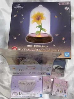 一番くじ ディズニープリンセス Dream in color ラストワン賞 6点