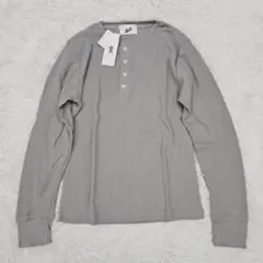 【タグ付き】イオ RDS　ヘンリーネックサーマルロングスリーブTシャツ　M