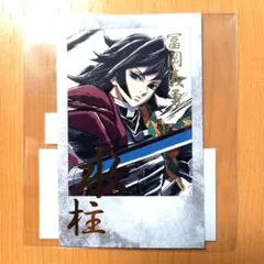 鬼滅の刃 C105 幕間画WEBSHOPくじ 水柱 D賞 チェキ風ブロマイド