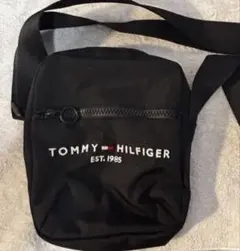 新品未使用 TOMMY HILFIGER ブラックショルダーバッグ
