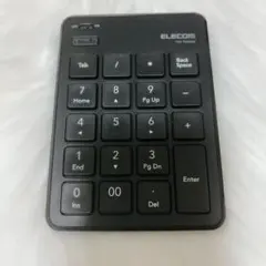 エレコム Bluetooth 薄型 テンキーパッド TK-TBP020 ブラック